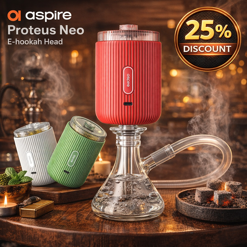 Aspire Proteus Neo Shisha kit - E-Hookah Head in Dubai & UAE | Vape Here  Store
