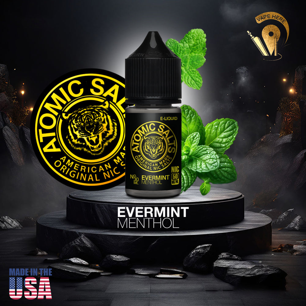 Atomic Evermint Menthol - 30ml SaltNic UAE Abu Dhabi