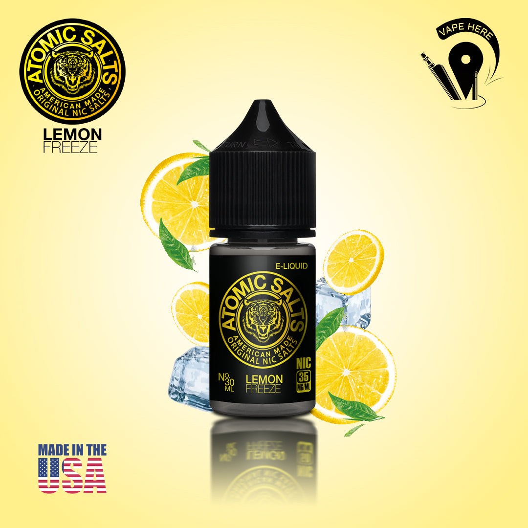 Atomic Lemon Freeze - 30ml SaltNic 35mg UAE Dubai