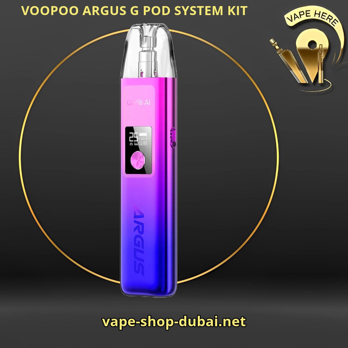 VOOPOO ARGUS G POD SYSTEM KIT 25W - Vape Here Store