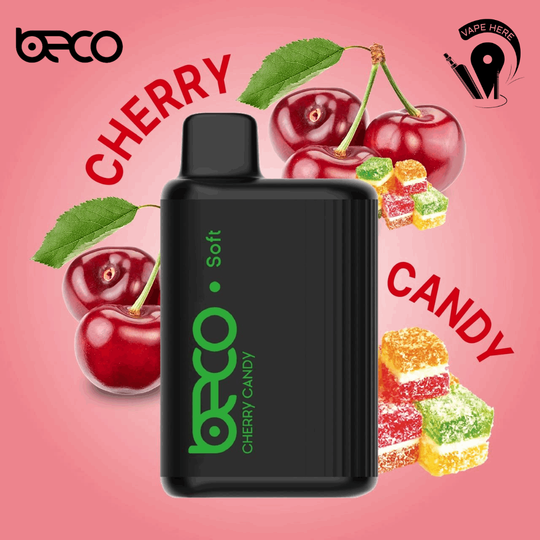 BECO SOFT 6000 Puffs Disposable Vape Cherry Candy UAE Ajman