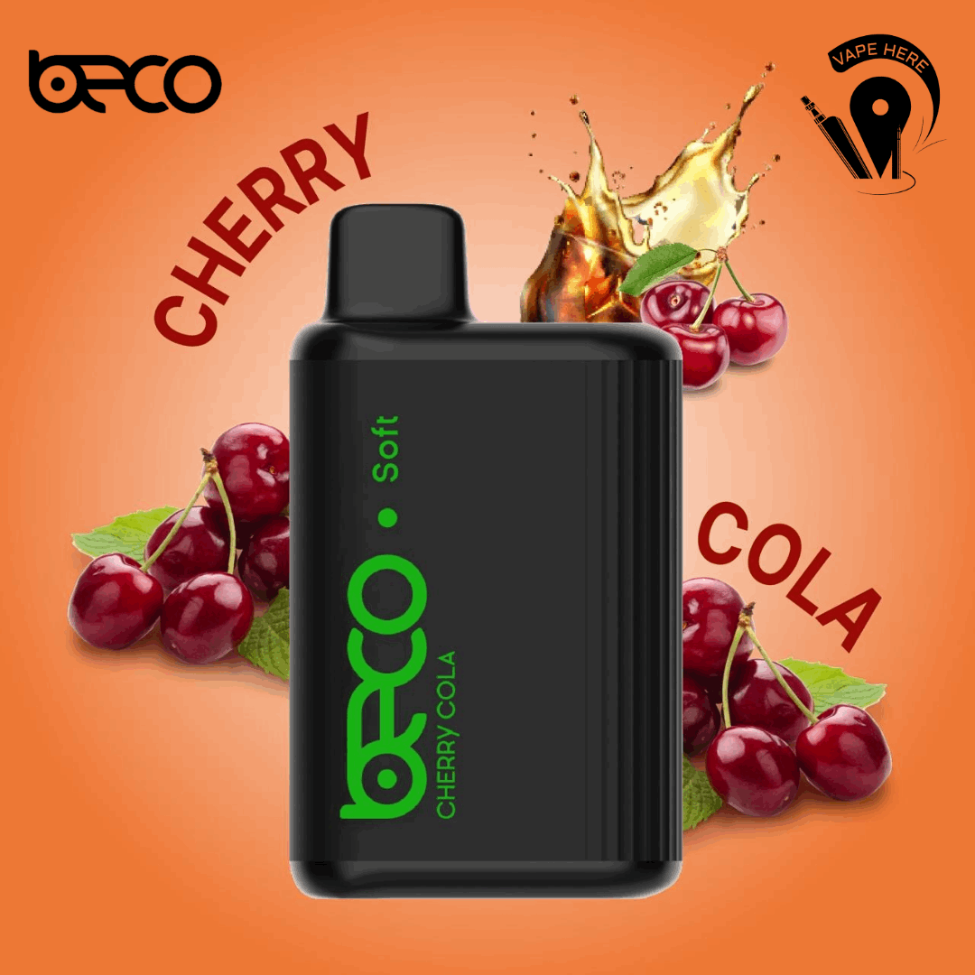 BECO SOFT 6000 Puffs Disposable Vape Cherry Cola UAE Umm Al Quwain