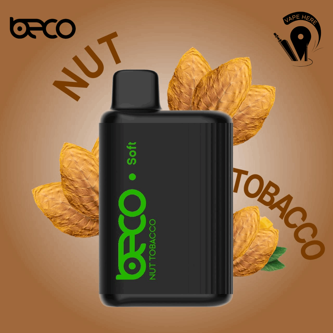 BECO SOFT 6000 Puffs Disposable Vape Nut Tobacco UAE Sharjah