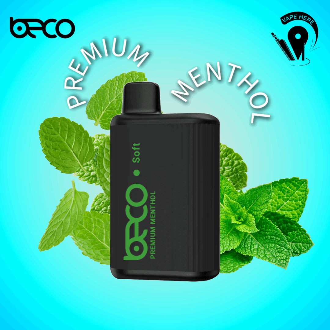 BECO SOFT 6000 Puffs Disposable Vape Premium Menthol UAE Dubai