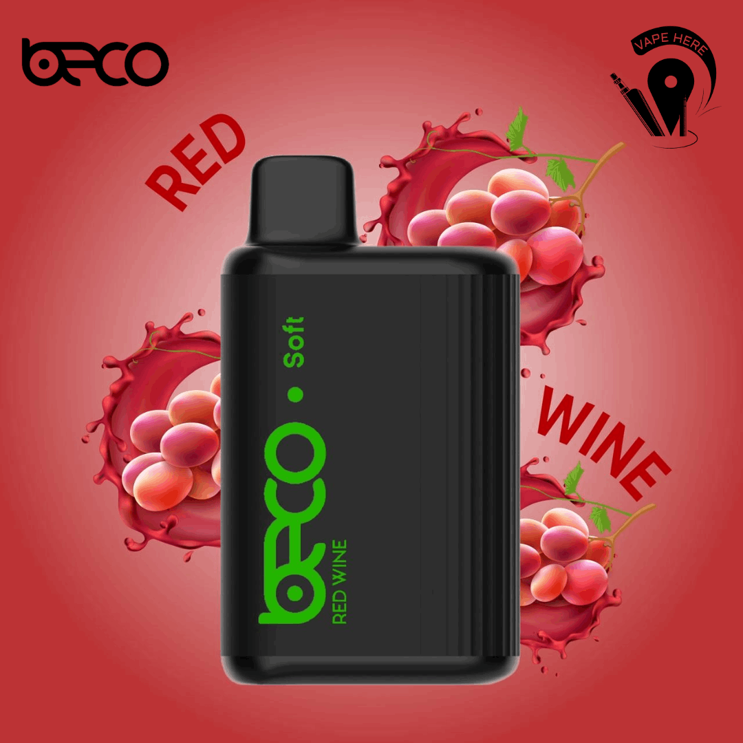 BECO SOFT 6000 Puffs Disposable Vape Red Wine UAE Al Ain