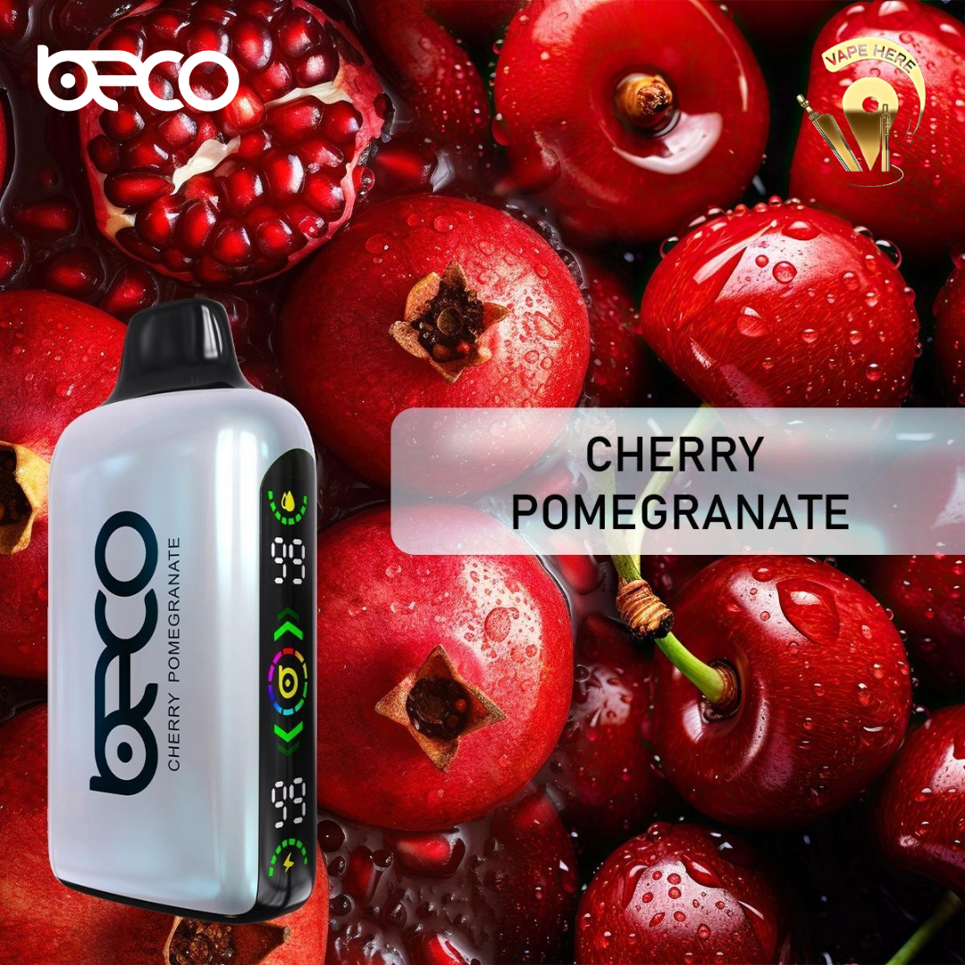 BECO BROCK (50mg) 15000 PUFFS - DISPOSABLE VAPE Cherry Pomegranate UAE Abu Dhabi