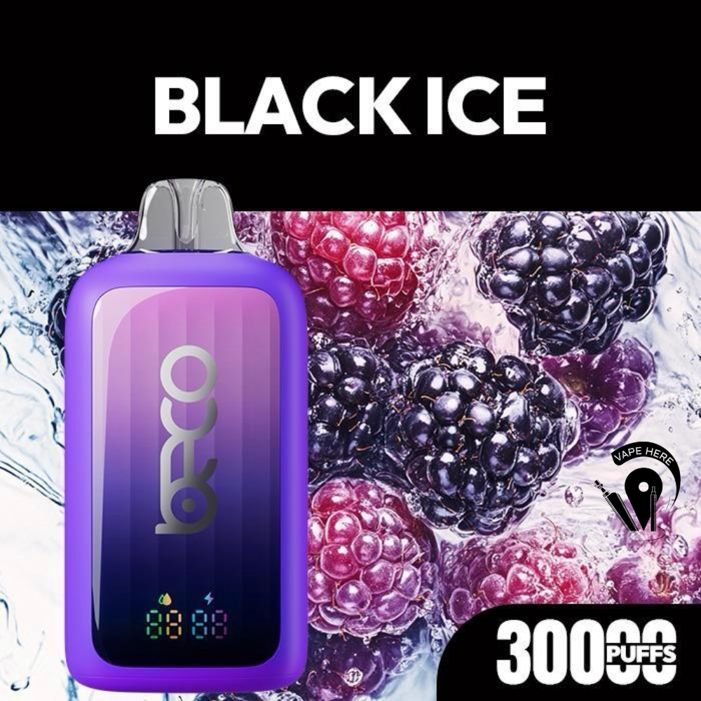 BECO POP 30K PUFFS DISPOSABLE VAPE (20mg) Black Ice UAE Fujairah 