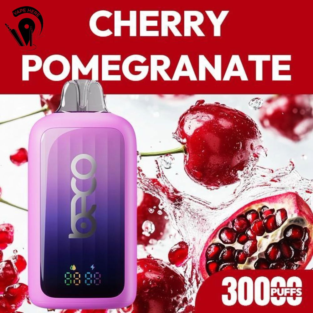 BECO POP 30K PUFFS DISPOSABLE VAPE (20mg) Cherry Pomegranate UAE ABu Dhabi