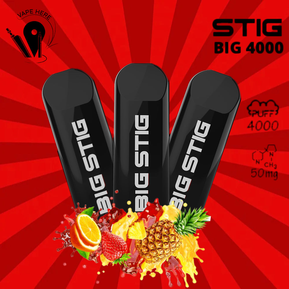 BIG STIG 4000 Puffs Disposable Pod Device By VGOD UAE Dubai