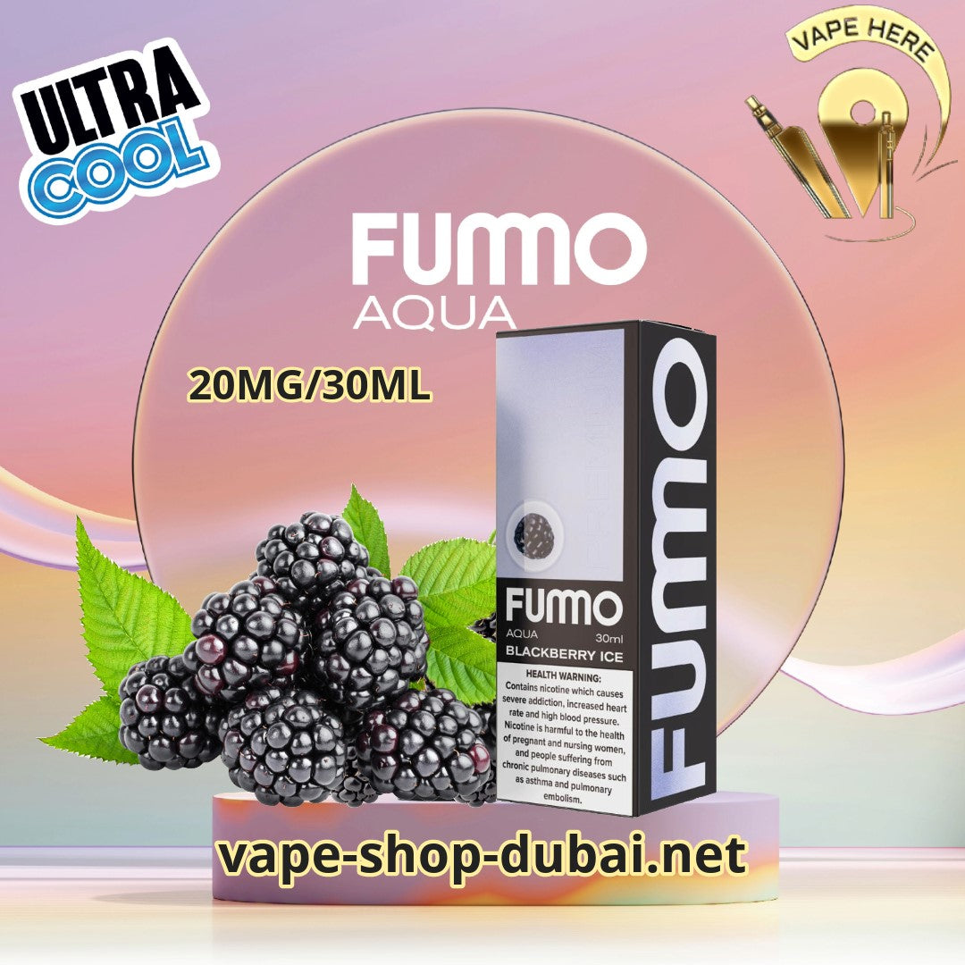 FUMMO AQUA SALTNIC 20MG Blackberry Ice Sharjah