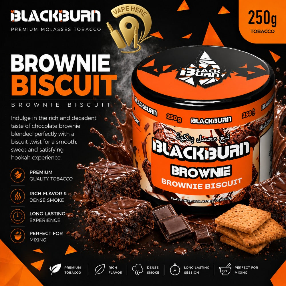 black burn tobacco 200g- It's Not Black Current BlackBurn Shisha - 100g