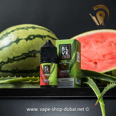 BLVK ALOE WATERMELON SaltNic 30ml - ALOE SERIES - Vape Here Store