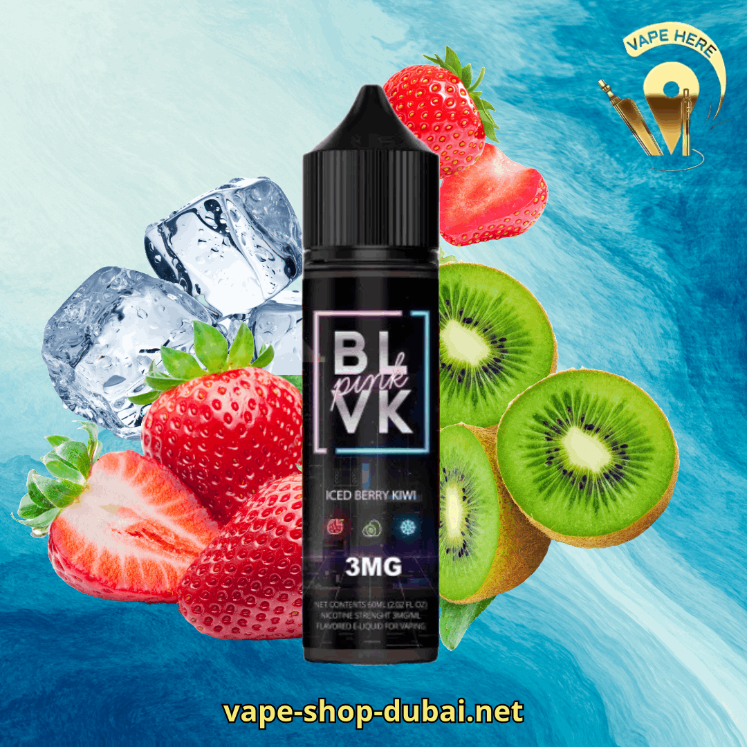 BLVK PINK SERIES Strawberry Kiwi Ice UAE Abu Dhabi