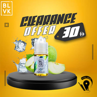 BLVK ICE SOUR APPLE SaltNic 30ml - BLVK PLUS SERIES UAE DUBAI
