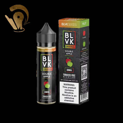 BLVK DOUBLE APPLE E-liquids 60ml - BLVK SERIES - Vape Here Store