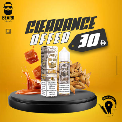 Beard Salted Caramel Malt 3mg E-Liquid 60mL (Clearance) UAE AJMAN
