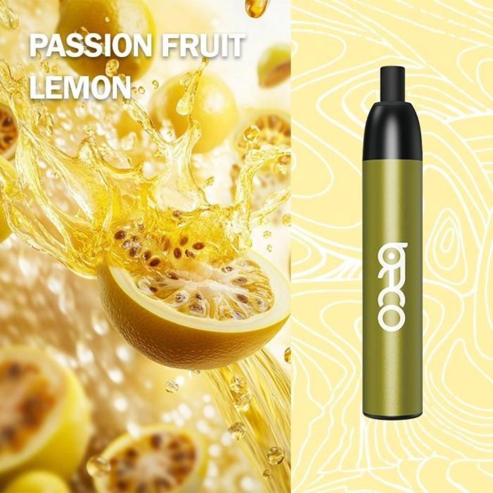 Beco Mesh-X 4500 Puffs Disposable Vape Passionfruit Lemon UAE Dubai