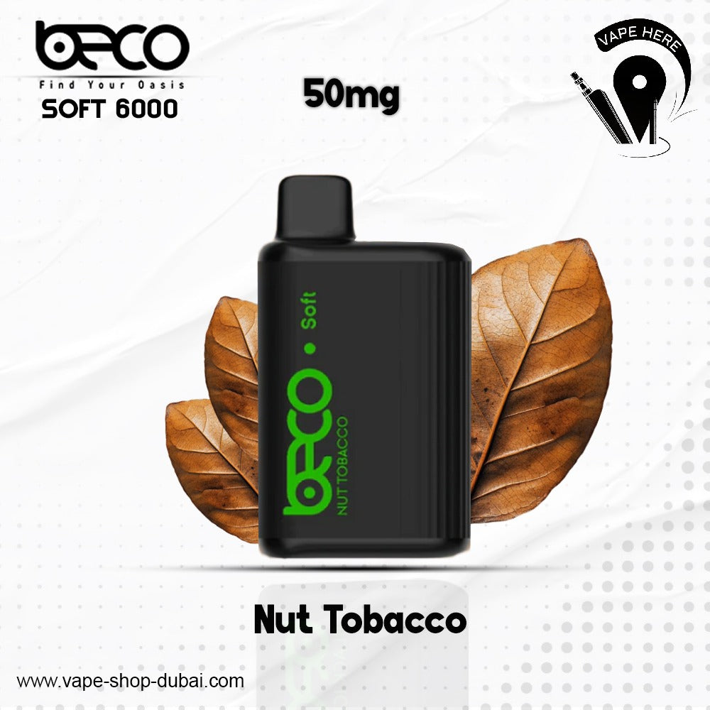 BECO SOFT 6000 Puffs Disposable Vape (Non-Rechargeable)- 20 & 50mg Ras al khaimah, UAE