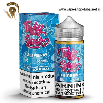 Blue Raspberry Taffy E liquid by Taffy Splash - Vape Here Store