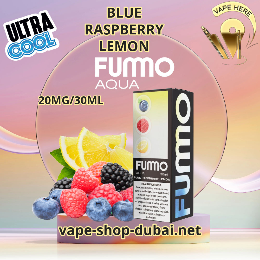 FUMMO AQUA SALTNIC 20MG Blue Raspberry Lemon