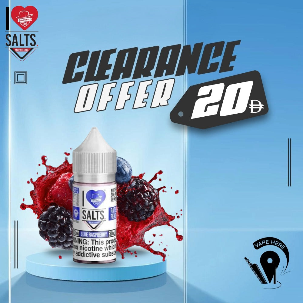 Blue Raspberry - I Love Salts /Mad Hatter Juice | Vape Shop Dubai | Vape shop in Sharjah | Vape Here Store Blue Raspberry - I Love Salts /Mad Hatter Juice | Vape Shop Dubai | Vape shop in Sharjah | Vape Here Store