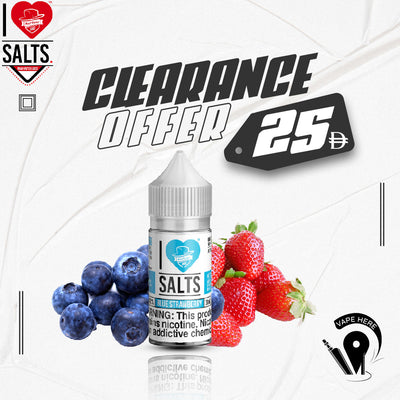Pacific Passion (Blue Strawberry) - I Love Salts UAE Abu Dhabi