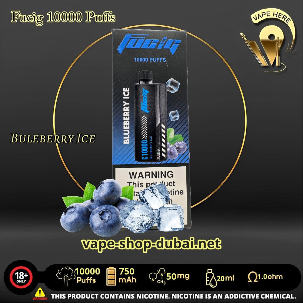 FUCIG C-10000 PUFFS DISPOSABLE VAPE - Vape Here Store