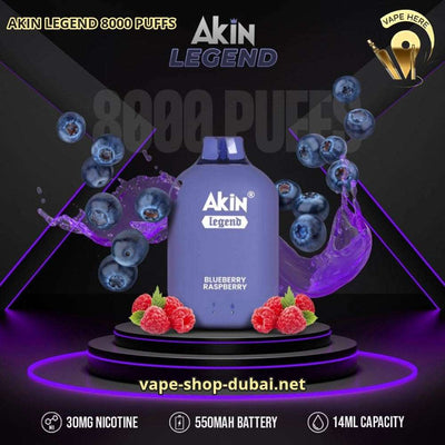 AKIN LEGEND 8000 PUFFS DISPOSABLE VAPE 3% Nicotine