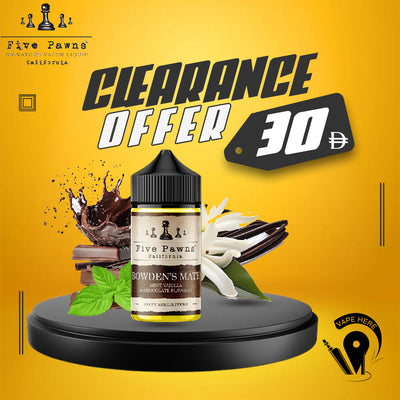 Bowden's Mate - 60ml E liquid by Five Pawns California UAE ABU DHABHI