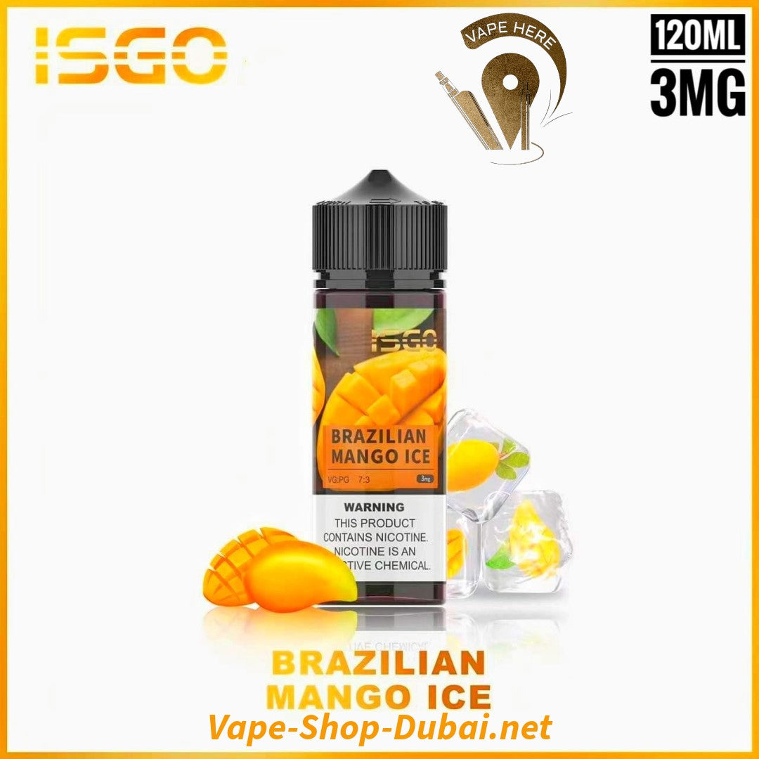 ISGO JUICES E-LIQUIDS 60 & 120ML