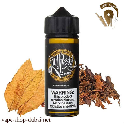 Ruthless Brazilian Tobacco Juice - Vape Here Store