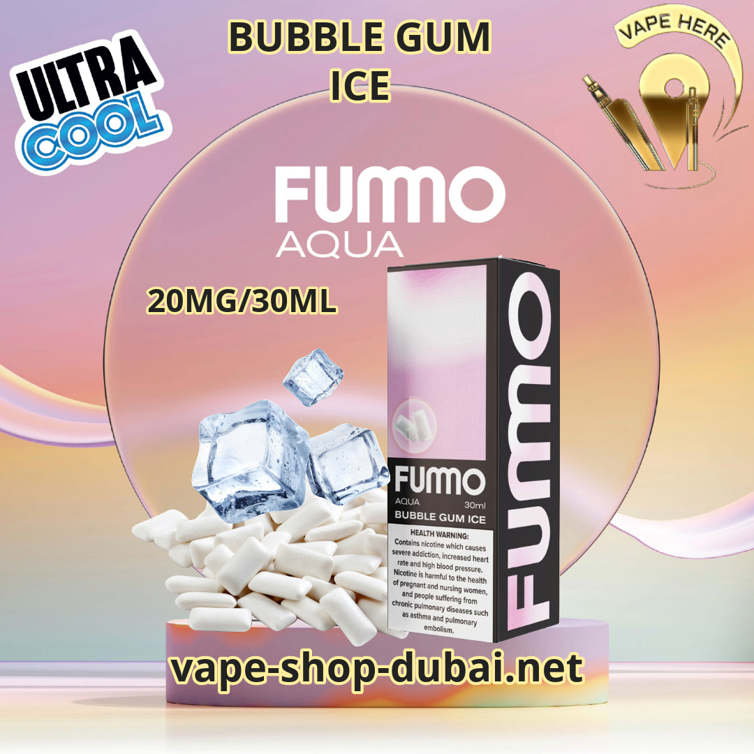 FUMMO AQUA SALTNIC 20MG Bubblegum Ice AL AIn