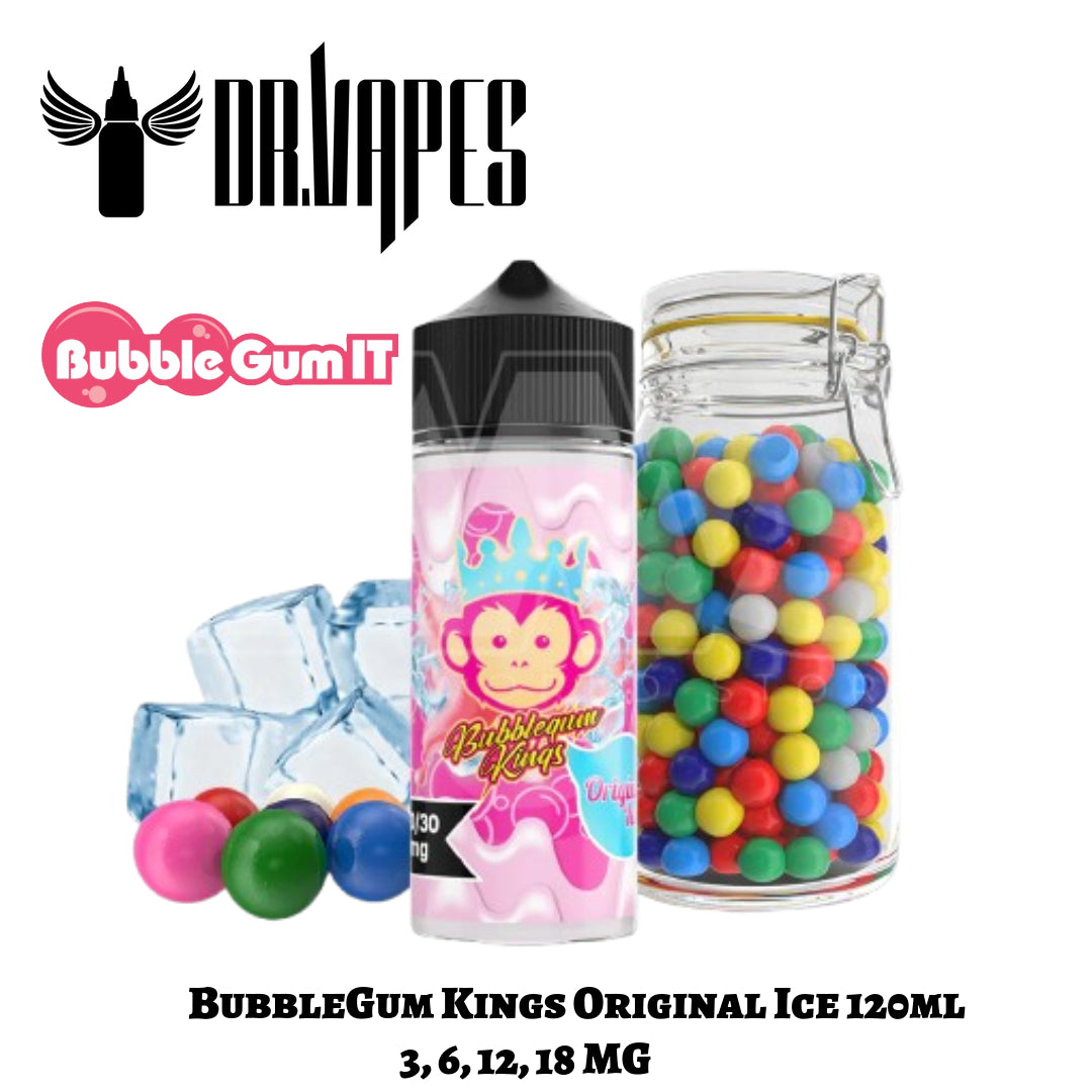 BubbleGum Kings Original Ice 120ml
