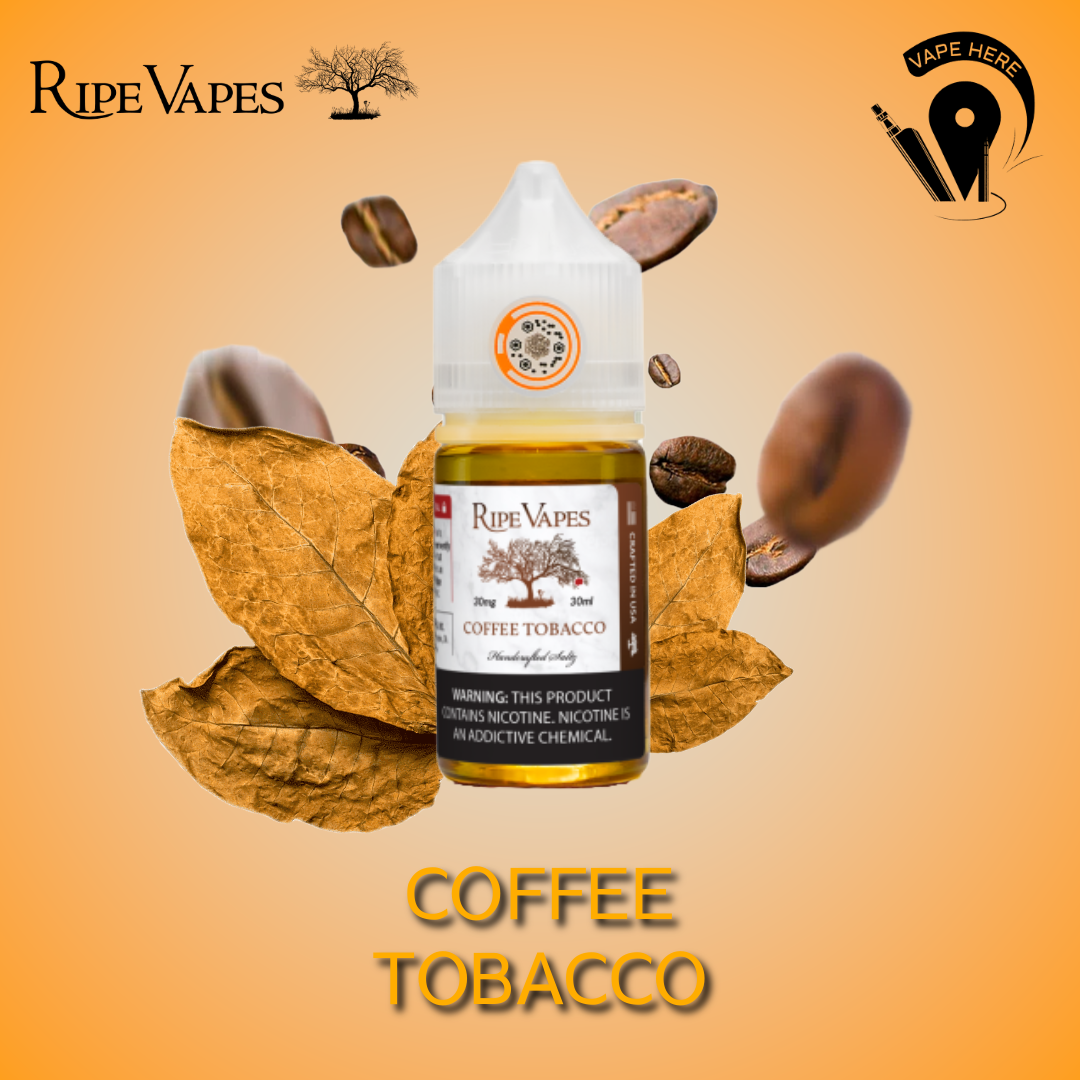 COFFEE TOBACCO  30ml NicSalt - SAN JUAN SERIES Collection from Ripe Vapes UAE Abu Dhabi