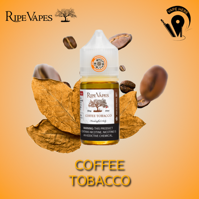 COFFEE TOBACCO  30ml NicSalt - SAN JUAN SERIES Collection from Ripe Vapes UAE Abu Dhabi
