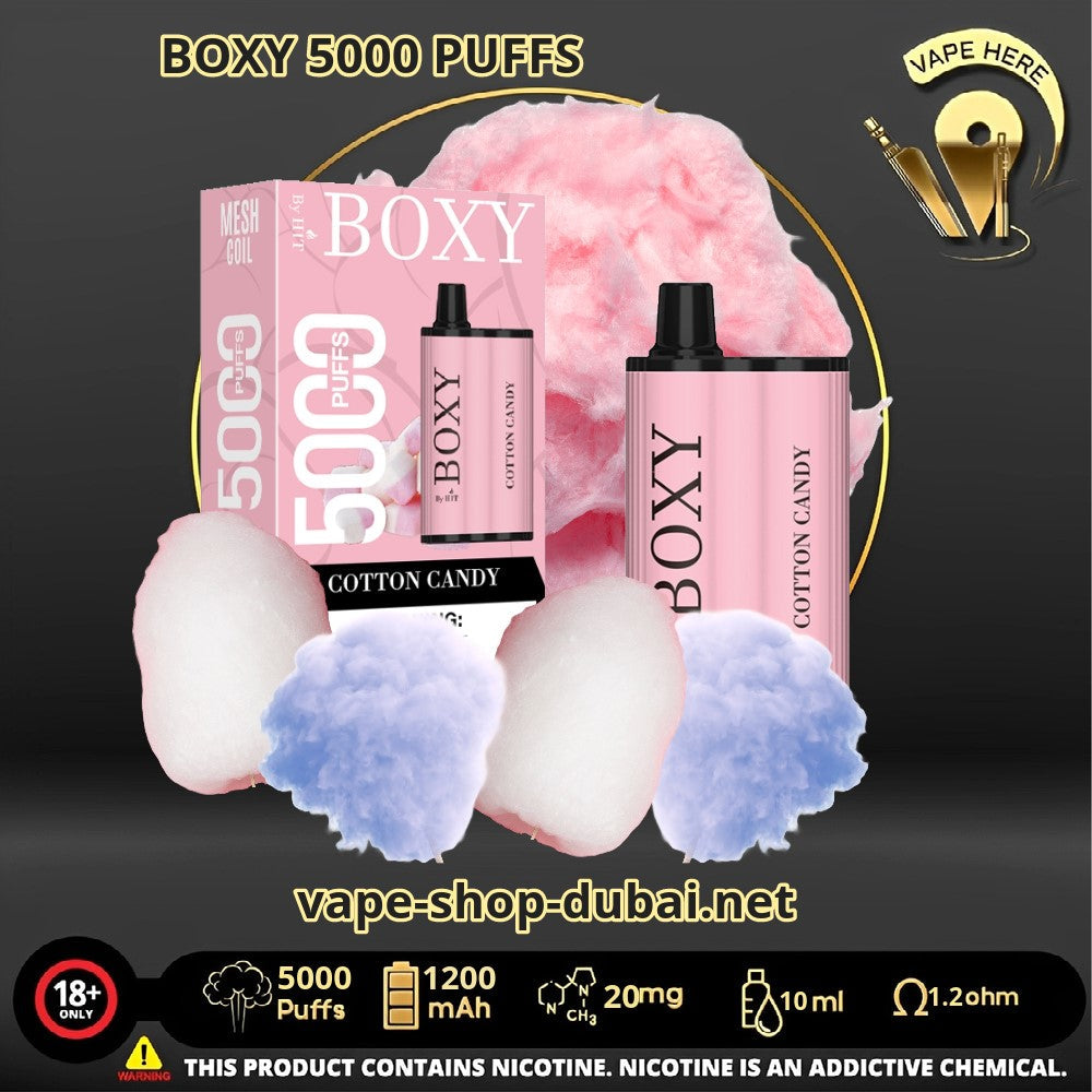 BOXY 5000 PUFFS DISPOSABLE VAPE - Vape Here Store