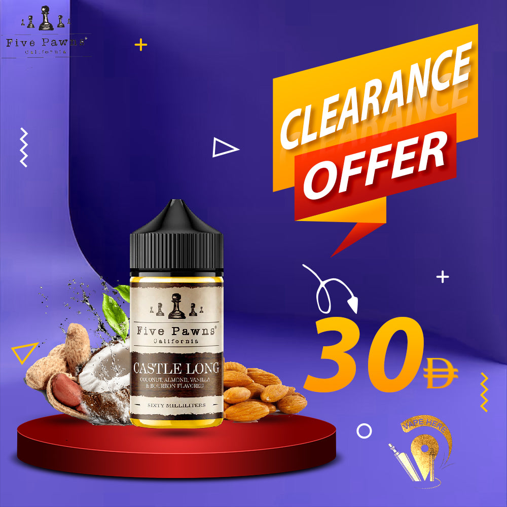 Castle Long - 60ml E liquid by Five Pawns California UAE DUBAI