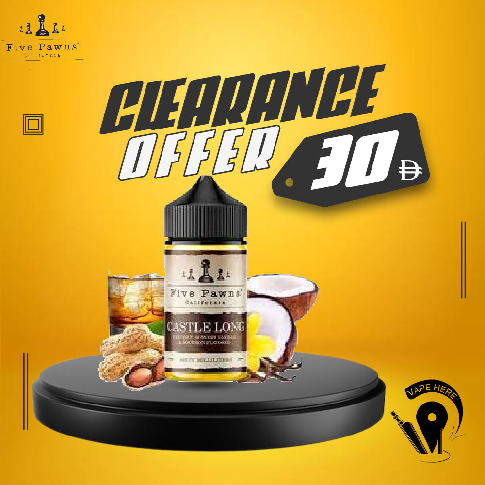 Castle Long - 60ml E liquid by Five Pawns California UAE SHARJAH