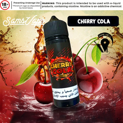 Cherry Cola E-liquid By Sam Vapes UAE Abu Dhabi & Dubai 