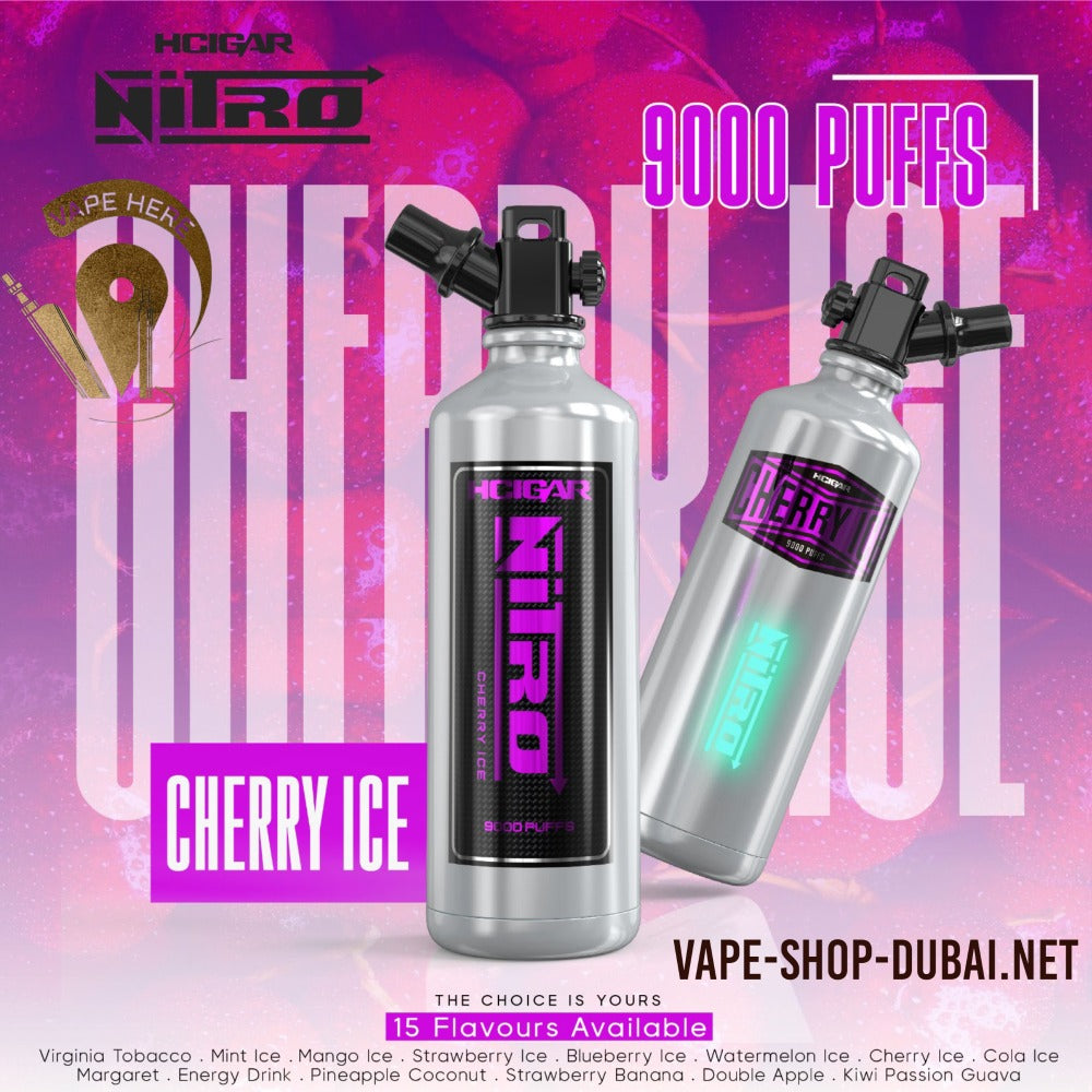 HCIGAR NITRO 9000 PUFFS DISPOSABLE VAPE - Vape Here Store