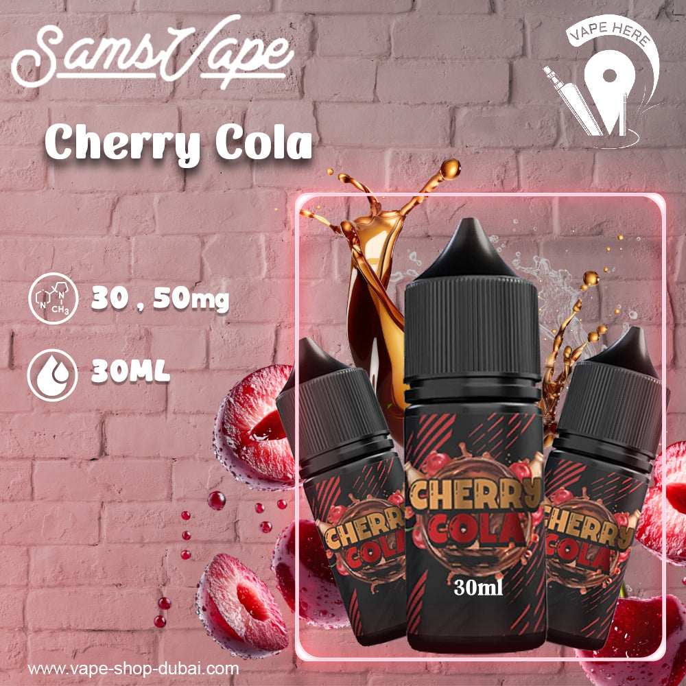 Cherry Cola Saltnic by Sam Vapes Dubai, UAE