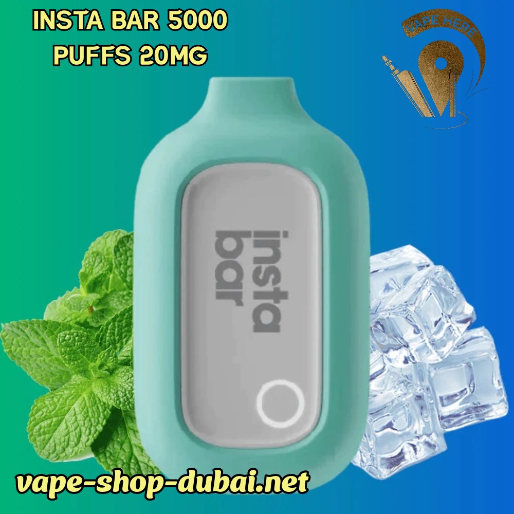 INSTA BAR 5000 PUFFS 20MG DISPOSABLE VAPE POD DEVICE - Vape Here Store