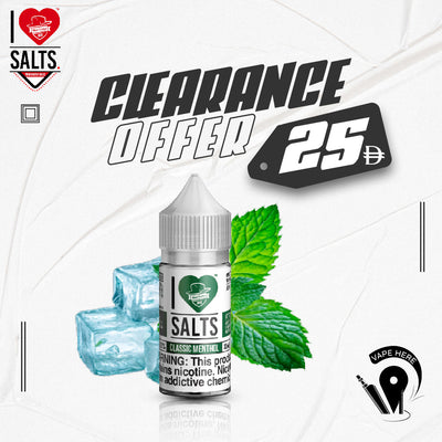 Classic Menthol - I Love Salts UAE Abu Dhabi