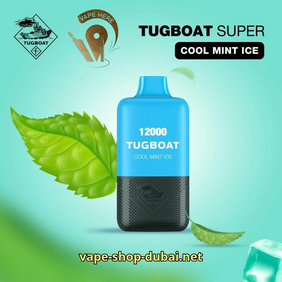 TUGBOAT SUPER 12000 Cool Mint Ice UAE Ajman