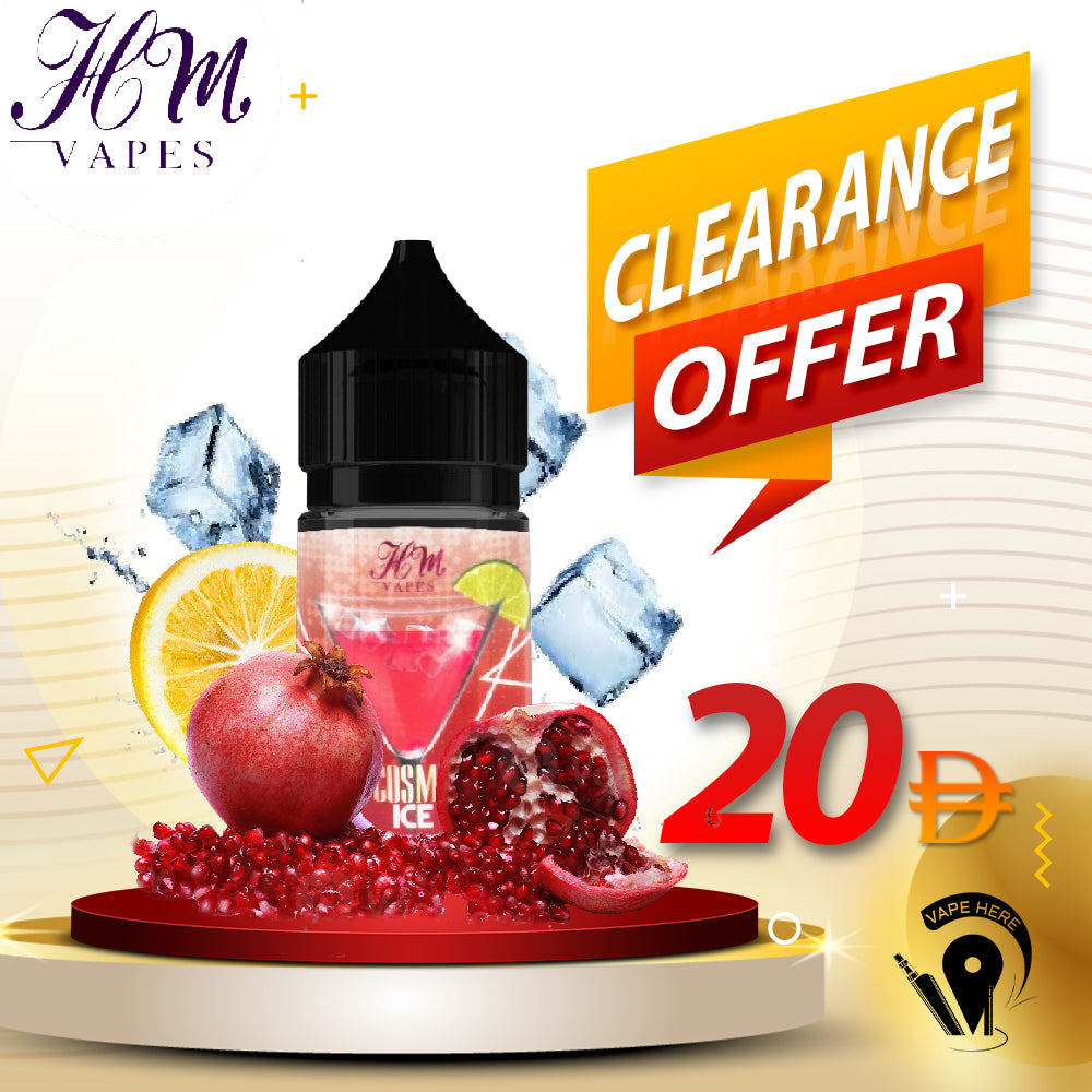 Cosmo Ice 30ml Saltnic by HM Vapes