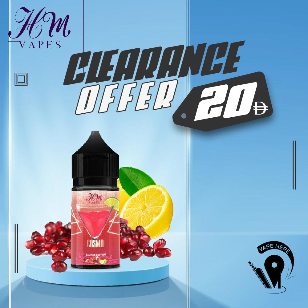 Cosmo Ice 30ml Saltnic by HM Vapes