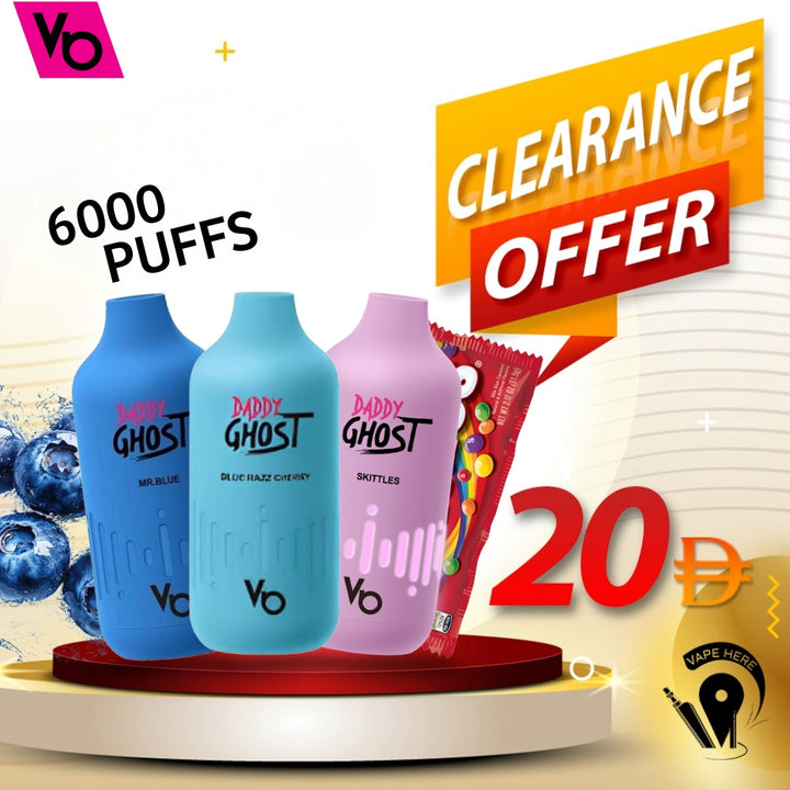 daddy ghost vape 6000 Daddy Ghost® 6000 main image 0