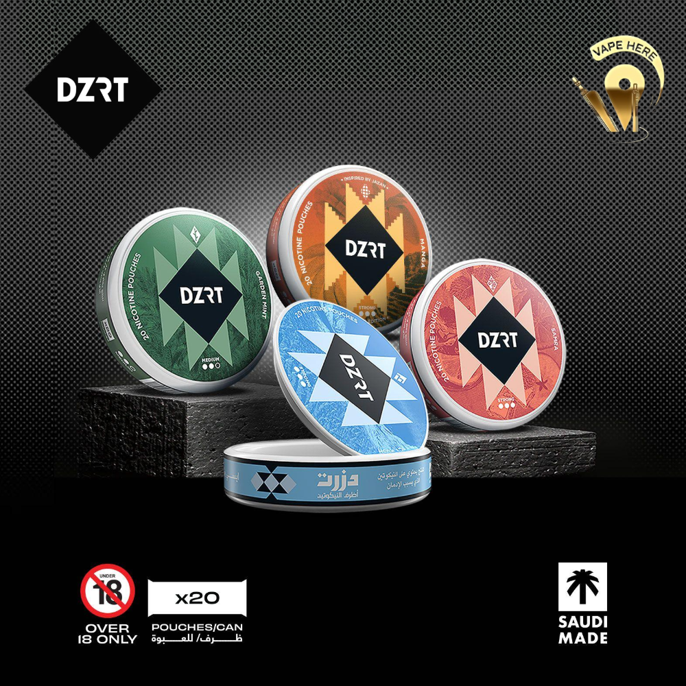 DZRT Nicotine Pouches UAE Abu Dhabi