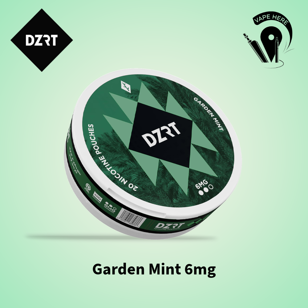  DZRT Nicotine Pouches Garden Mint UAE Abu Dhabi