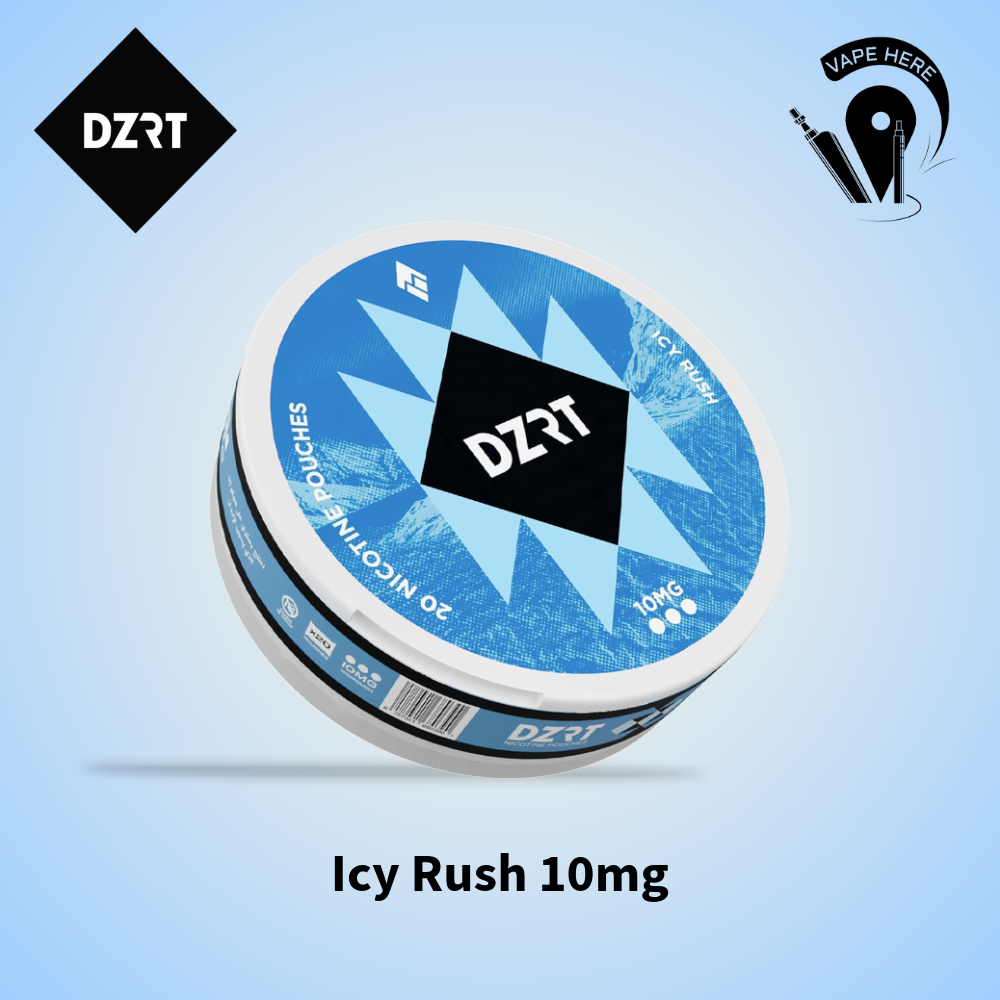 DZRT Nicotine Pouches Icy Rush UAE Dubai